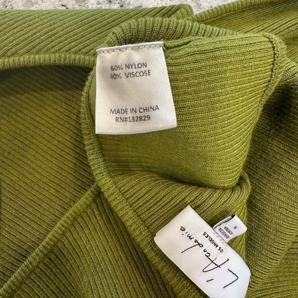 L'Academie Dawson Bodysuit in Green Size Small - Picture 8 of 8